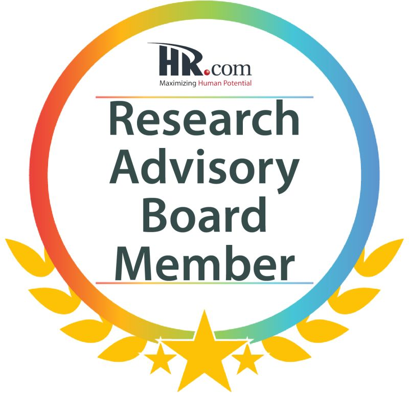 HR.com Research Advisory Board Member badge